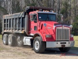 1997 KENWORTH T800 TRI-AXLE DUMP TRUCK