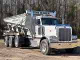 2013 PETERBILT 388 TRI-AXLE STONE SLINGER TRUCK