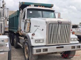 2007 WESTERN STAR TRI-AXLE DUMP TRUCK