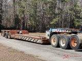 1999 TRAIL KING TK100HDG-503 50 TON NON GROUND BEARING DETACHABLE LOWBOY