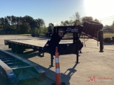 2025 DELTA 25' PLUS 5' FLATBED GOOSENECK TRAILER