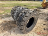 (2) ADVANCE JUNKYARD BOSS 15-19.5 NHS & (1) SUPER WALL 15-19.5 NHS TIRE