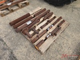 PALLET OF VARIOUS EXCAVATOR BUCKET PINS