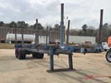 1967 4-BOLSTER LOG TRAILER