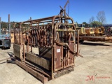 SCALE W/ SILVER KING SQUEEZE CHUTE