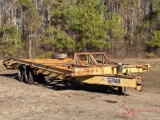 1987 COBAR 22 TANDEM AXLE DECK OVER TRAILER