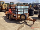 12' T/A TRAILER W/ CONTENTS