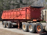 1979 28' T/A END DUMP TRAILER
