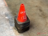 (15) SMALL SAFETY CONES