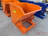 (UNUSED) SELF DUMPING 1CY HOPPER W/ FORK POCKETS