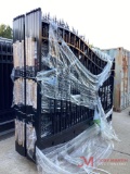 (UNUSED) 20' BI-PARTING IRON GATE