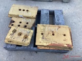 PALLET OF VARIOUS CUTTING EDGES