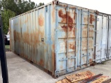 20' SHIPPING CONTAINER, DOUBLE END DOORS