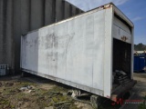 22' VAN BODY W/ CONTENTS
