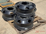 (4) NEW INTERNATIONAL 10 LUG WHEELS