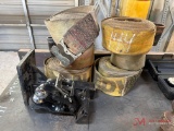 PINTLE HITCH & (6) STRAPS