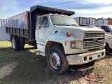 1988 FORD F-600 DUMP TRUCK