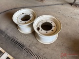 (2) STEEL 8-Lug WHEELS