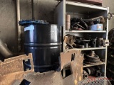 (1) HEAVY DUTY SHOP SHELVES & CONTENTS