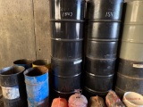 MISC STEEL DRUMS, BUCKETS, & GAS CANS