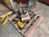 COFFING ELECTRIC 1/2 TON CHAIN HOIST & SPREADER BAR
