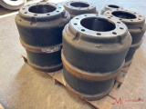 (4) WEBB 10 LUG BRAKE DRUMS