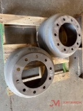 (2) TRP 10 LUG BRAKE DRUMS