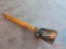 SCOOP SHOVEL, SQUARE NOSE SHOVEL,(2) ROUND NOSE SHOVELS