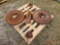 CONTENTS OF PALLET VARIOUS EQUIPMENT SPROCKETS