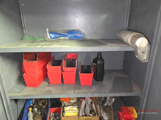 STORAGE CABINET & CONTENTS