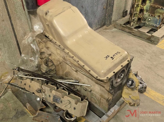 CUMMINS BLOCK, CRANK SHAFT AND ENGINE PARTS
