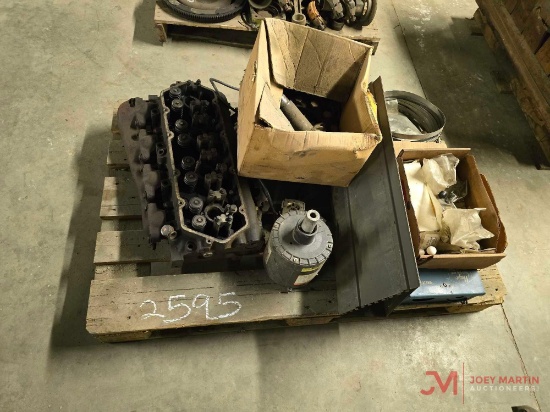 CONTENTS OF PALLET DIESEL ENGINE PARTS