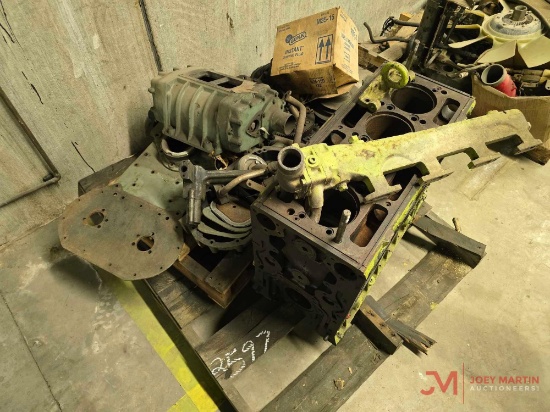 DETROIT DIESEL ENGINE BLOCK AND PARTS