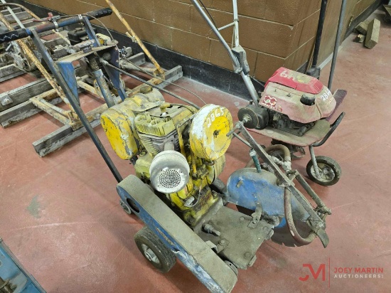 GAS POWERED CONCRETE SAW