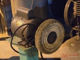 ELECTRIC POLISHING WHEEL ON STAND