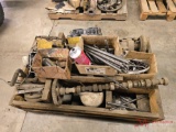 CONTENTS OF PALLET VARIOUS EQUIPMENT PARTS