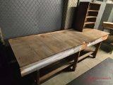 WOODEN SHOP TABLE