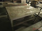 METAL SHOP TABLE