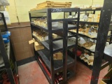 METAL ROLLING SHOP CART W/ CONTENTS