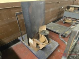 ROLLING METAL SHOP CART W/ CONTENTS