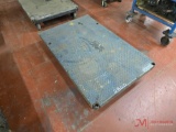 ROLLING METAL SHOP CART