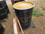 (5) METAL 55 GALLON DRUMS
