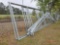 40' L X 26' W GALVANIZED METAL BUILDING FRAME, (2) 8' SIDE WALLS, (2) FRONT AND REAR WALLS, (7)