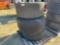 (3) MICHELIN 445/50R22.5 TIRES & ALUMINUM WHEELS