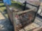 METAL CRATE AND CONTENTS