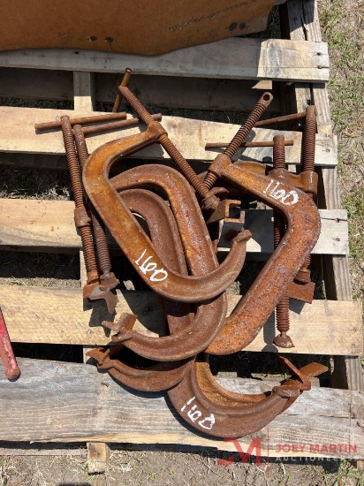 (6) HD C-CLAMPS