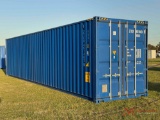 40' ONE TRIP SHIPPING CONTAINER