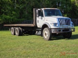 2007 INTERNATIONAL T/A FLAT BED TRUCK