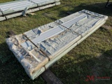 APPROX:100 SHEETS OF NEW 3'X9' METAL SHEETING