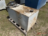 100 GALLON FUEL TANK W/ ELECTRIC PUMP
